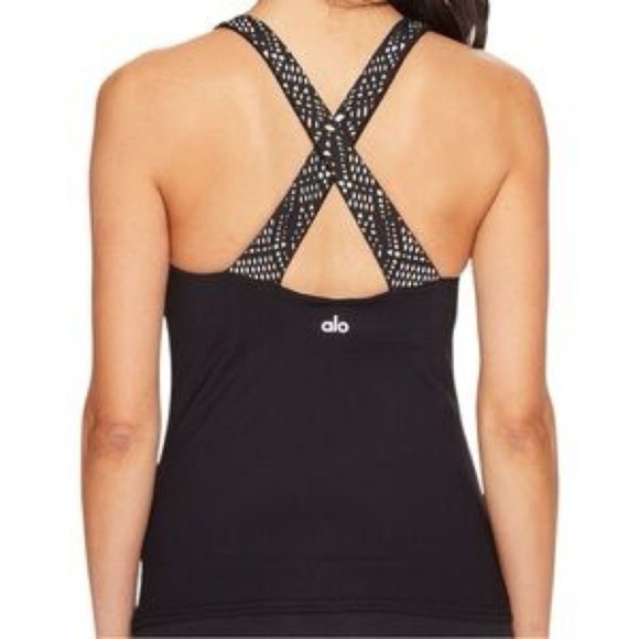 EUC Alo Yoga Patina Bra Tank Size S - Picture 2 of 8